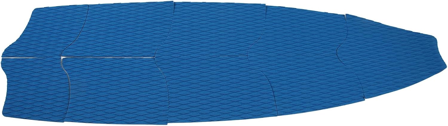 Blue Surfboard Traction Pad EVA Deck Grip Mat Anti Slip for Surfboards Kitesurfing Boards