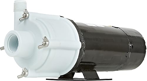 Miniatura 8 de Little Giant 3-MDQX-SC 115-voltios, 115 HP, 1000 GPH, bomba de acuario de accionamiento magnético, cable de 6 pies, negroblanco, 581507