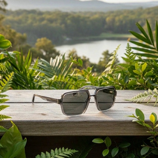Amazon.com: Ted Baker TMS156 Polarized Square Navigator Sunglasses