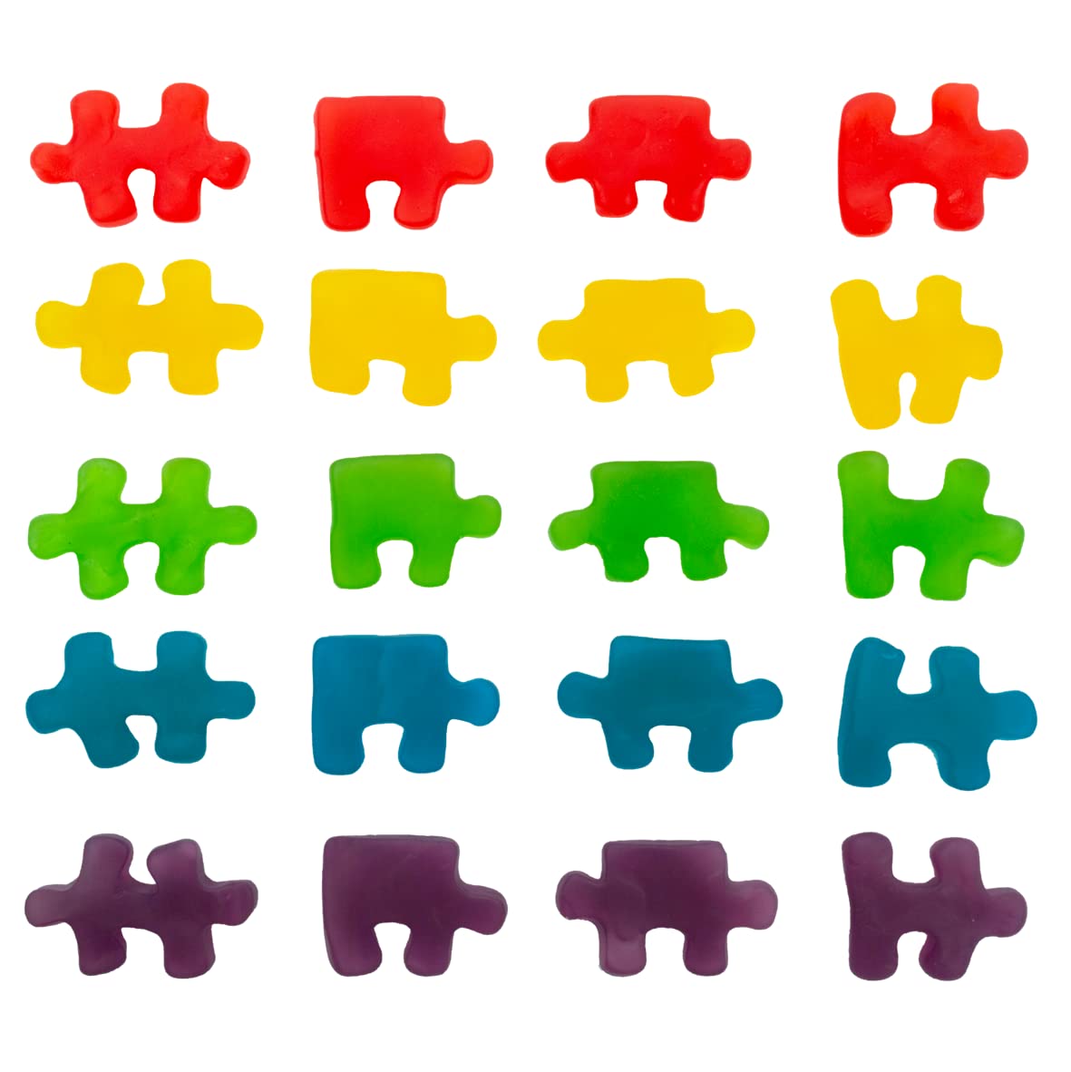 McCormicks Puzzle Gummy Candy 2.5kg/5.5lb Bag (Imported from Canada)