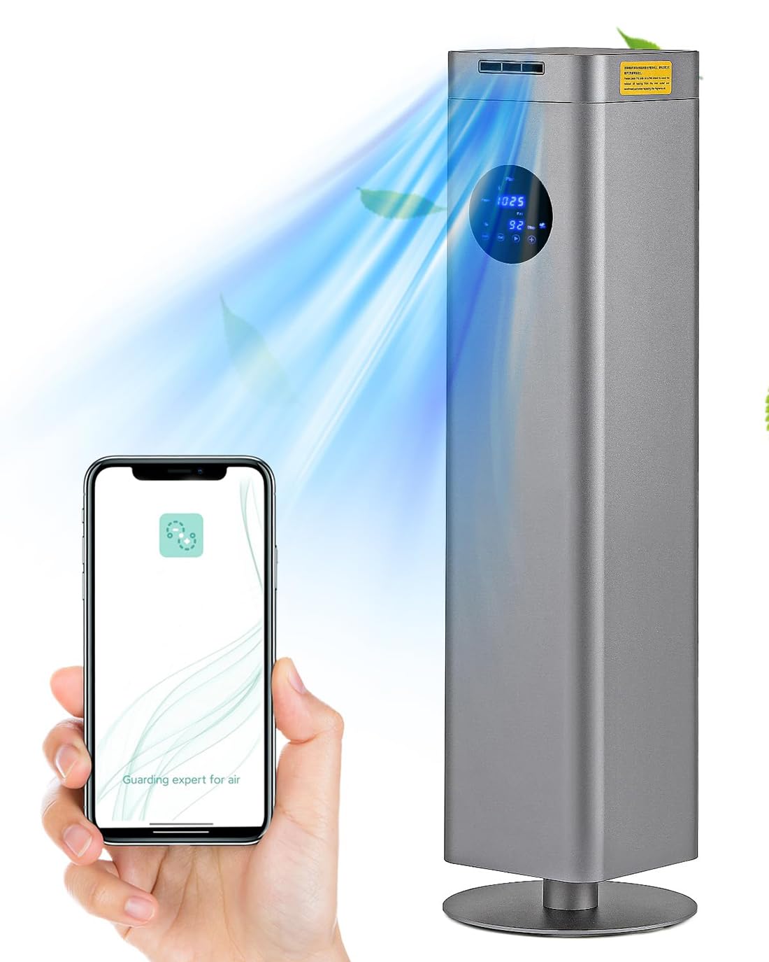 1500ml Scent Air Machine for Home, Standing Floor Waterless Diffuser with Smart Control, 2000-3000sq.ft Coverage Cold Air Nebulizing Diffusion System for Living Room, Office