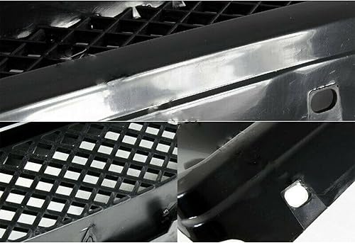 Miniatura 7 de YLT AUTO Protector de rejilla superior para parachoques delantero, malla ABS negra, entrada de aire para Honda Civic EJEK Type R 1996-1998