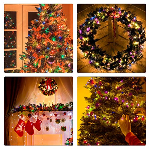 Sekmet Led Rope Lights Battery Powered String Lights With Remote Control 40Ft 120 Leds 8 Modes Color Changing Indoor Outdoor Strip Fairy Lights For Garden Christmas Party Holiday Decoration 1 Pack #TOP3