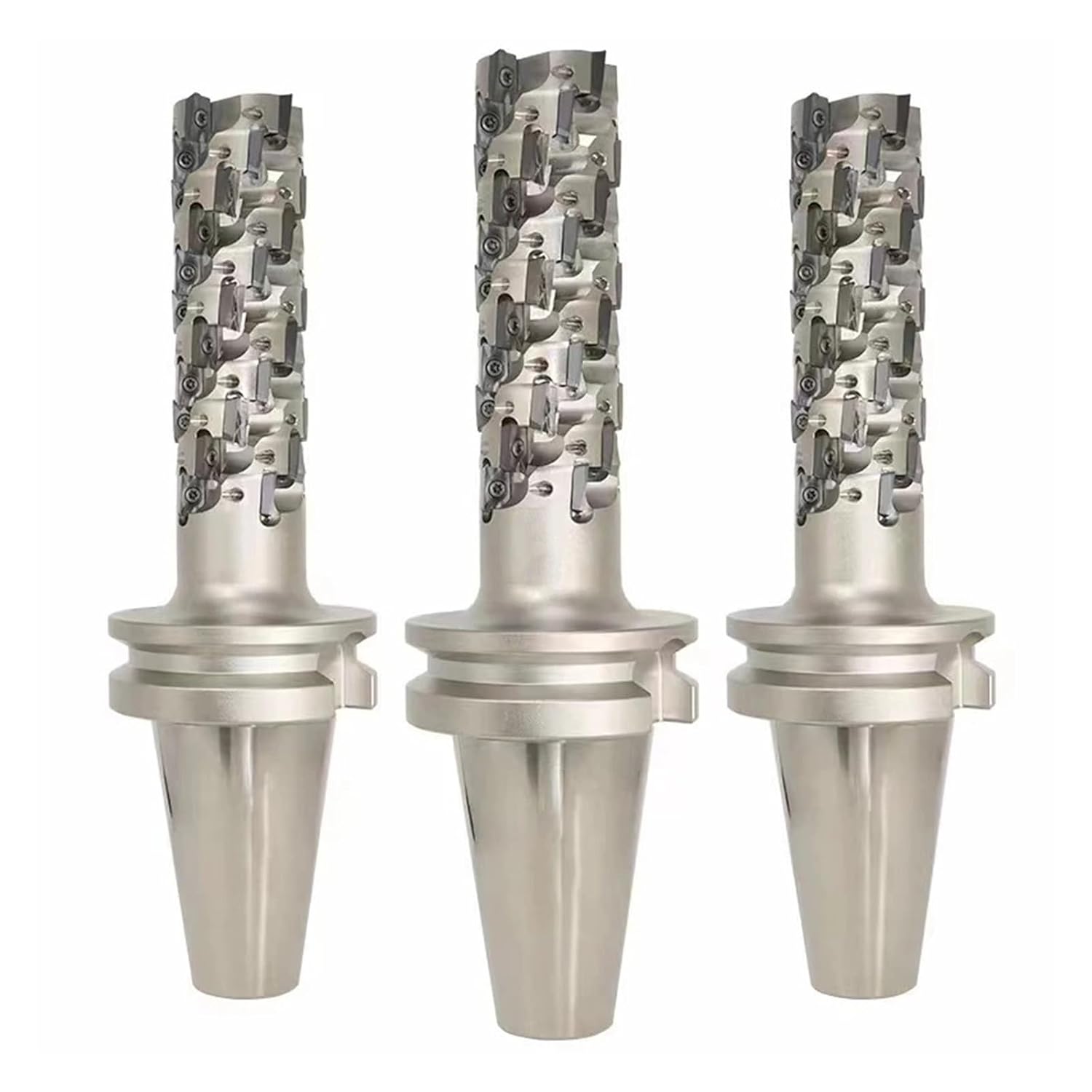 BT40 Toolholder CNC Corn Milling Cutter DC40 DC45 DC50 DC63 Vertical Cutter Head Side Milling Cutter Insert(BT40-DC50-150M)