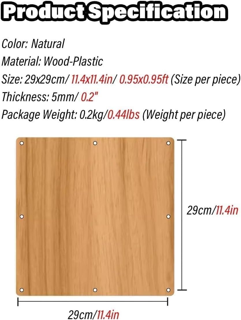 TIST Home Partition Decoration Foldable Privacy Screen Partition Screen Room Partition Decorative Panel for Living Room Bedroom Office, Hanging Screen Hanging Room Dividers(Natural B,85Pcs)