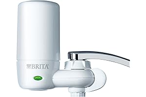 Brita Complete Faucet Mount Water Filtration System: Experience Clean, Refreshing Water Instantly!