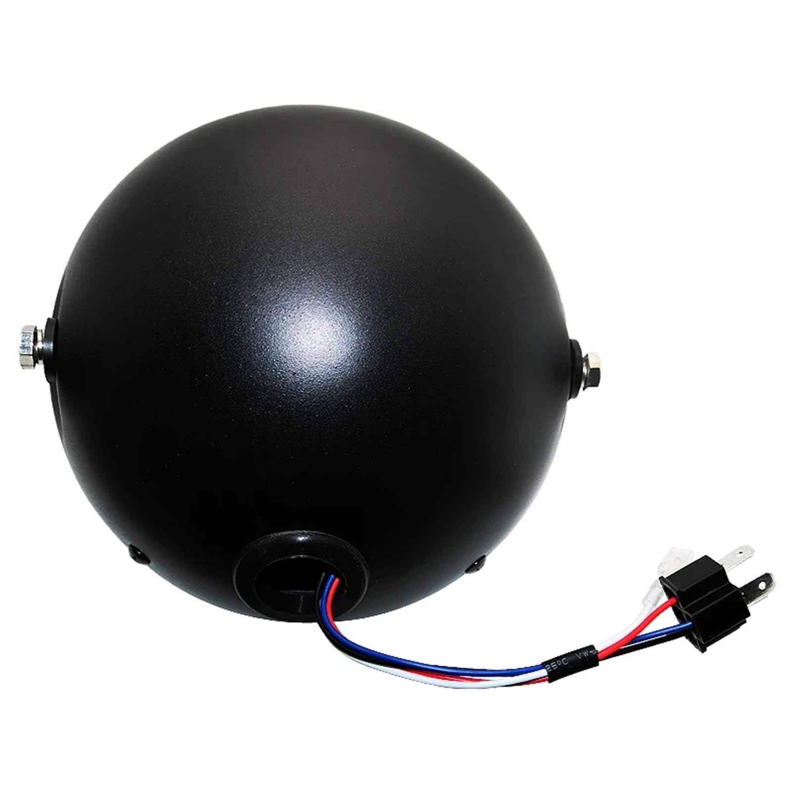 Moto Faro Fanale per Cafe per Racer per Suzuki Faro Rotondo Universale da 7 Pollici per Moto