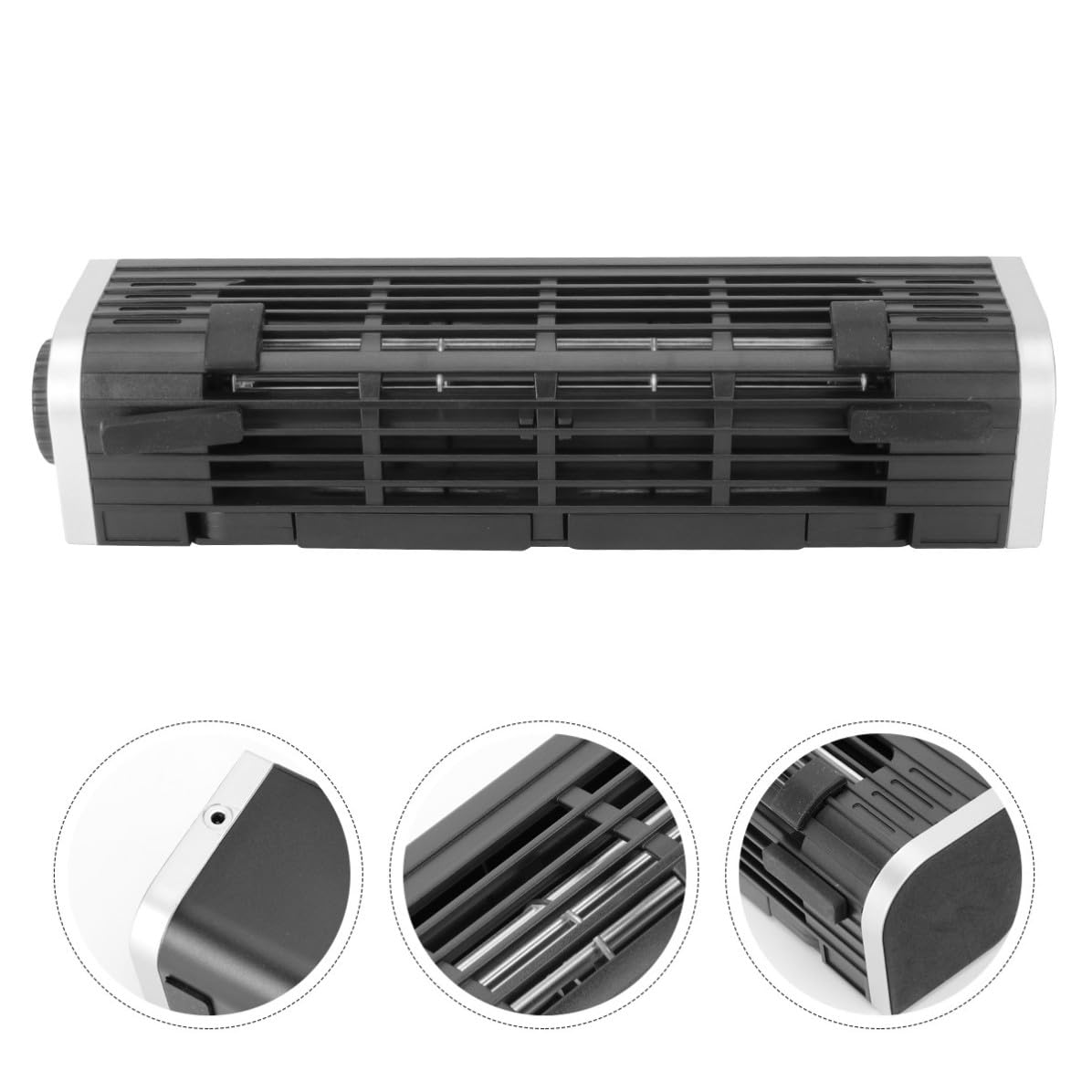 Kisangel Soporte para Portátil con Ventilador USB y Base Refrigeradora Portátil de Aleación de Aluminio Ajustable Adecuado para Celebracion Verano