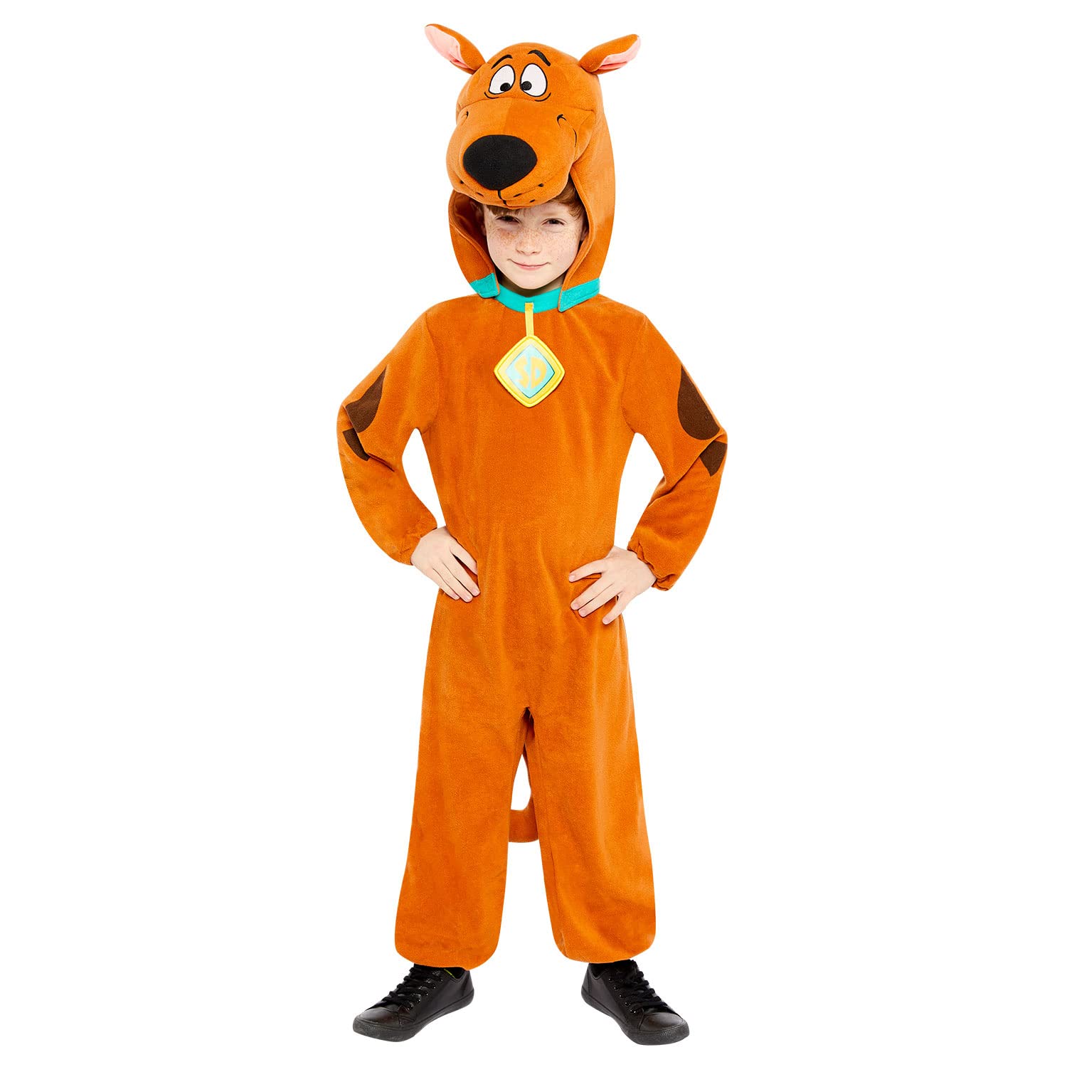 amscan Offiziell lizenziertes Scooby Doo Kostüm für Kinder Jungen
