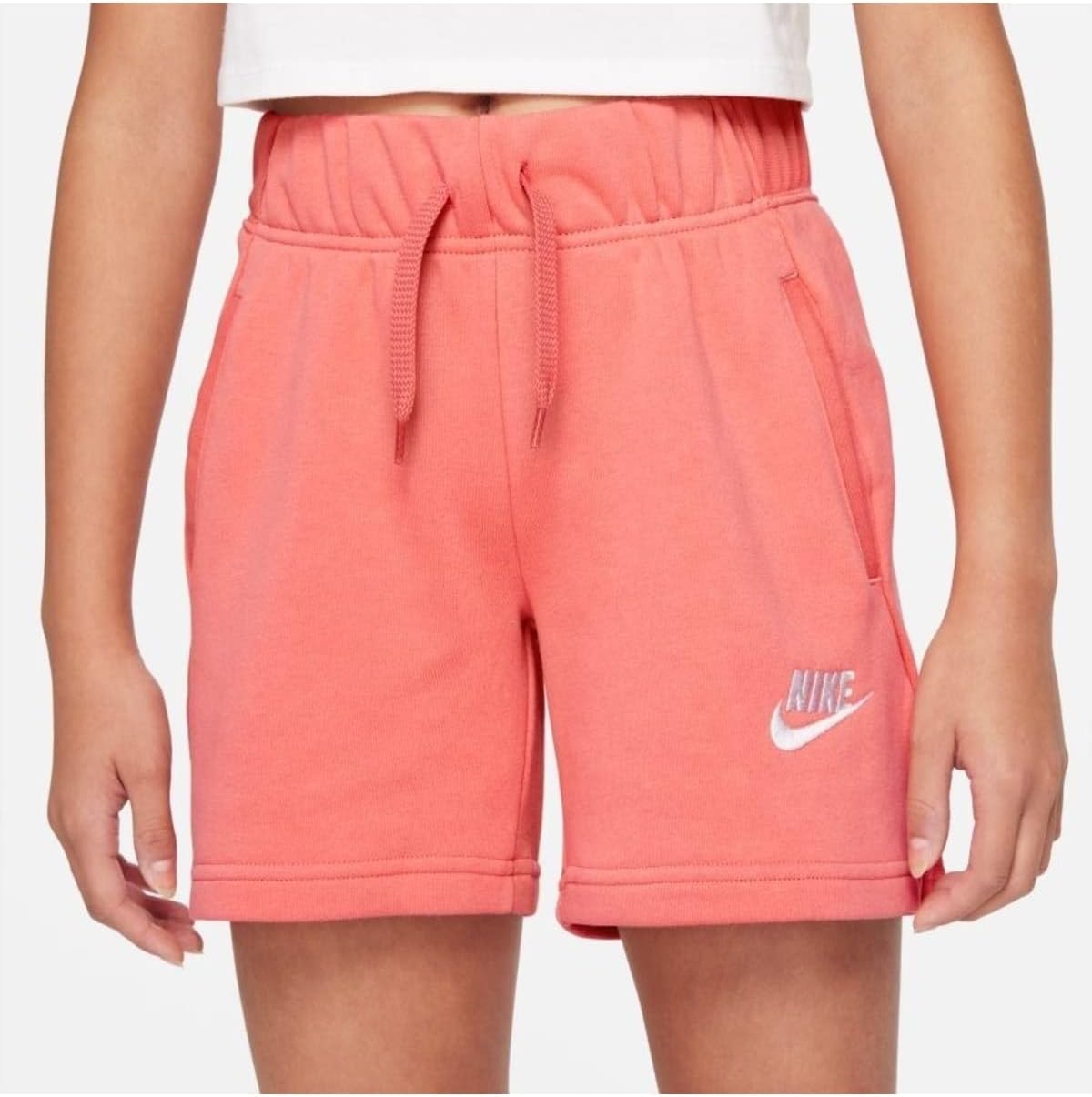 Nike 5" Sportswear Club Fleece Shorts (Little Kids/Big Kids)