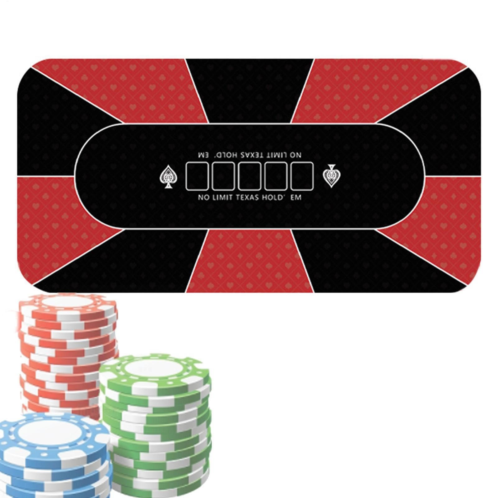 Obrus do pokera, obrus do kasyna,Mata pokera Holdem 120x60cm - Pokrowce na