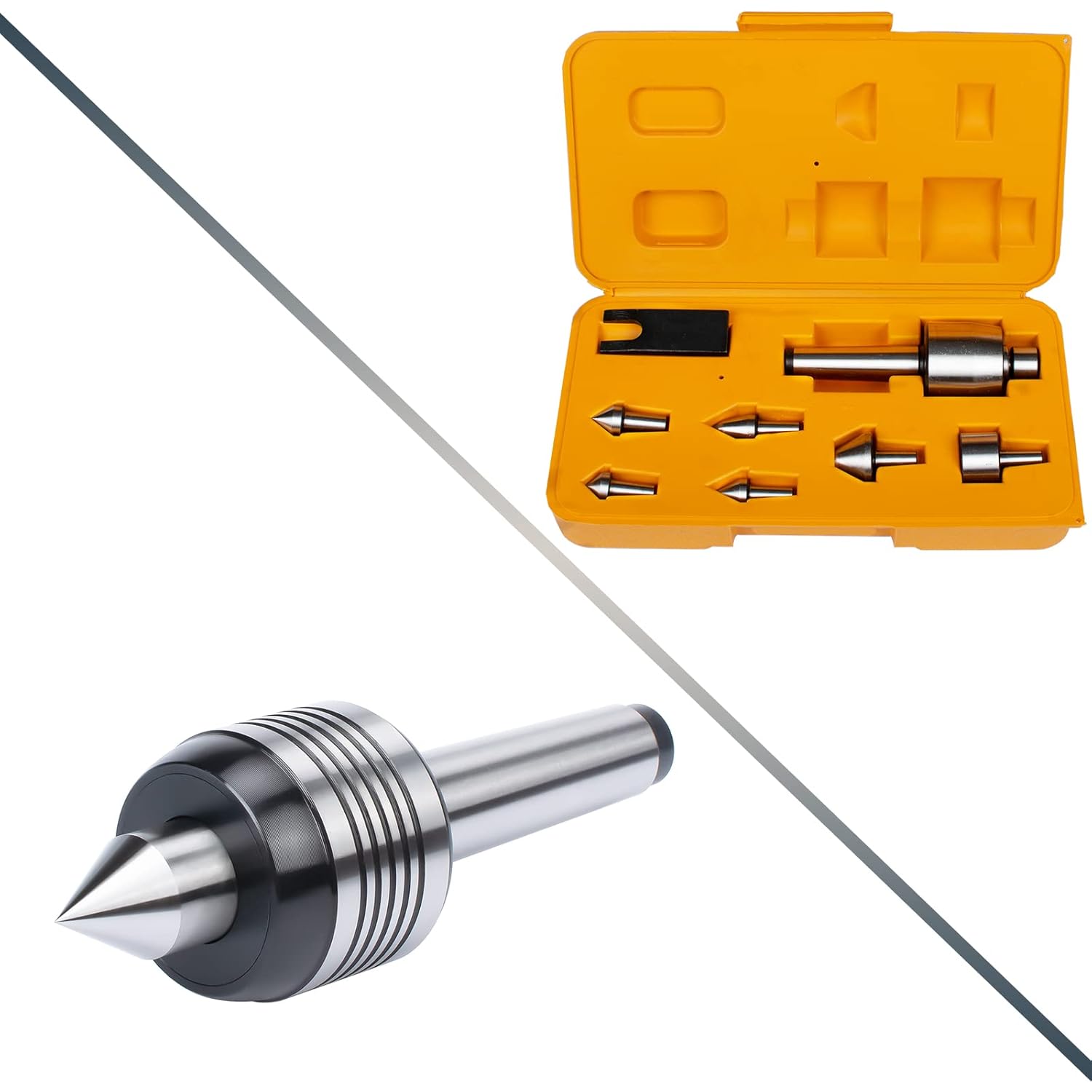 9PCS Mt3 Medium Duty Live Center Set & MT3 Live Center