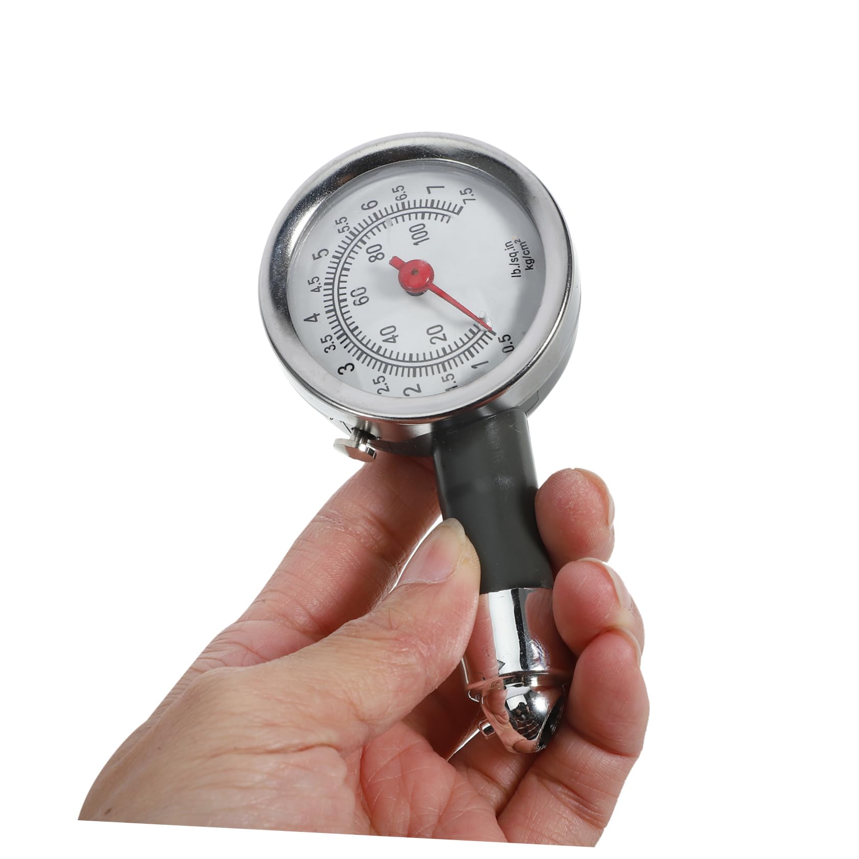 Cabilock 5 Pezzi monitoraggio della pressione dei pneumatici misura manometro controllo gomme auto indicatore dei pneumatici per l'auto Checker a pressione dei plastica Nero