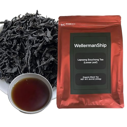 WellermanShip Lapsang Souchong Black Tea, Loose leaf (250g8.8oz),afternoon tea, smooth and aroma