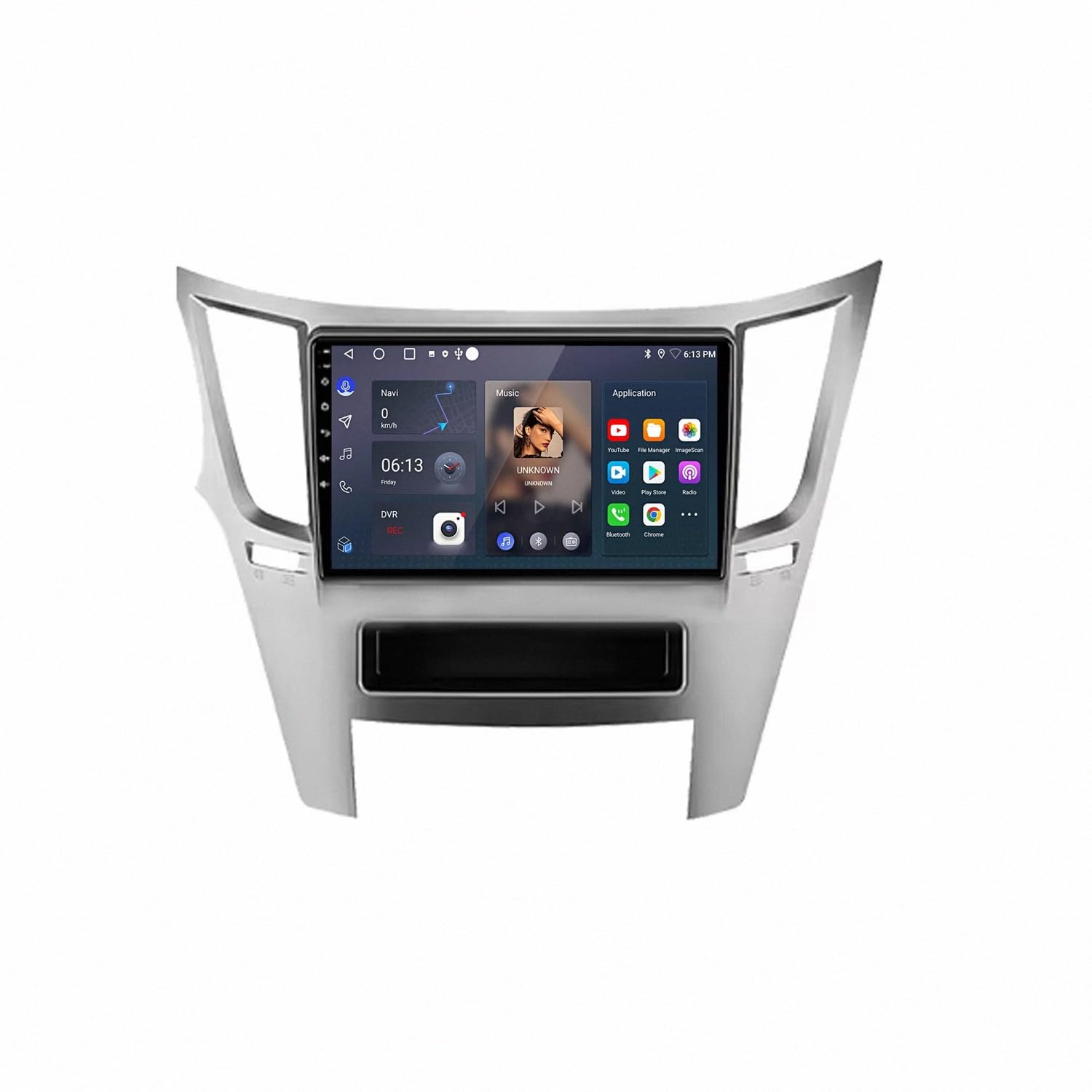 Pantalla Carplay coche inalámbrica con Android Auto y Mirror Link para Subaru Legacy 5 8