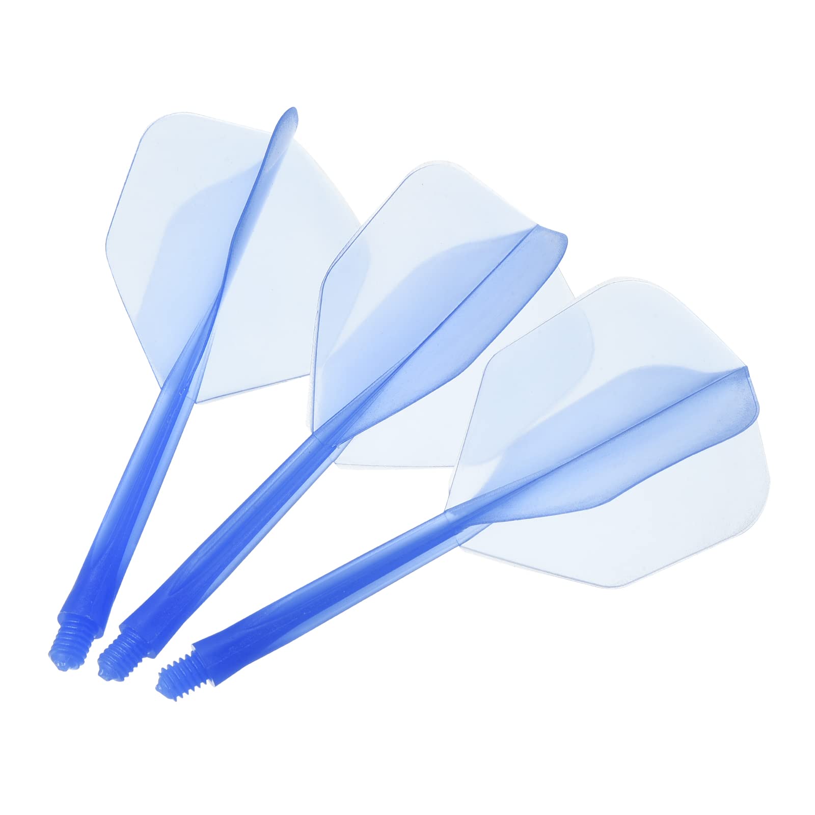 PATIKIL Integrated Dart Shaft & Flights, 9 Pack Durable Plastic Dart Flight Set, Blue - Image 4