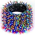 Wexo Palindrog Christmas String Lights Outdoor, 328 FT 1000 LED Waterproof String Lights Green Wire with 8 Modes Timer, Christmas Decoration for Indoor Yard Tree Wedding Party Holiday, Multi-Colored