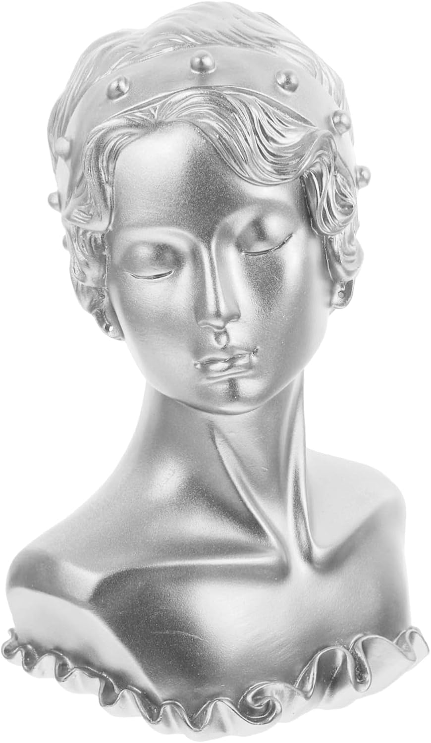 Resin Jewelry Display Holder Figurine Necklace Earring Stand Bust Ornament for Reliable Jewelry Organization and Photography Mannequin Display