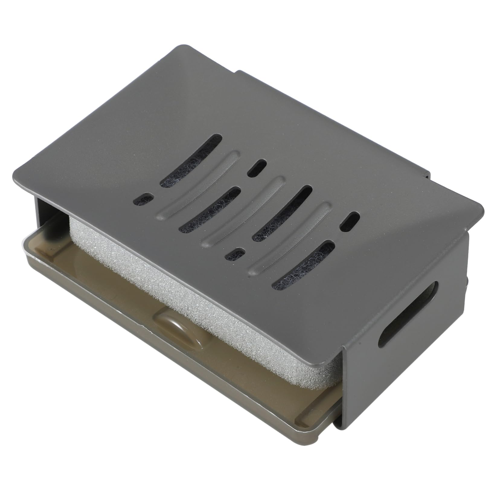 PRETYZOOM 5Er-Box Wandseifenschale Hygiene platzsparend Seifenschale für die Küche Seifenablage für Dusche Seifenschale aus Metall Selbstklebende Seifenabtropfschale das Haustier Grey