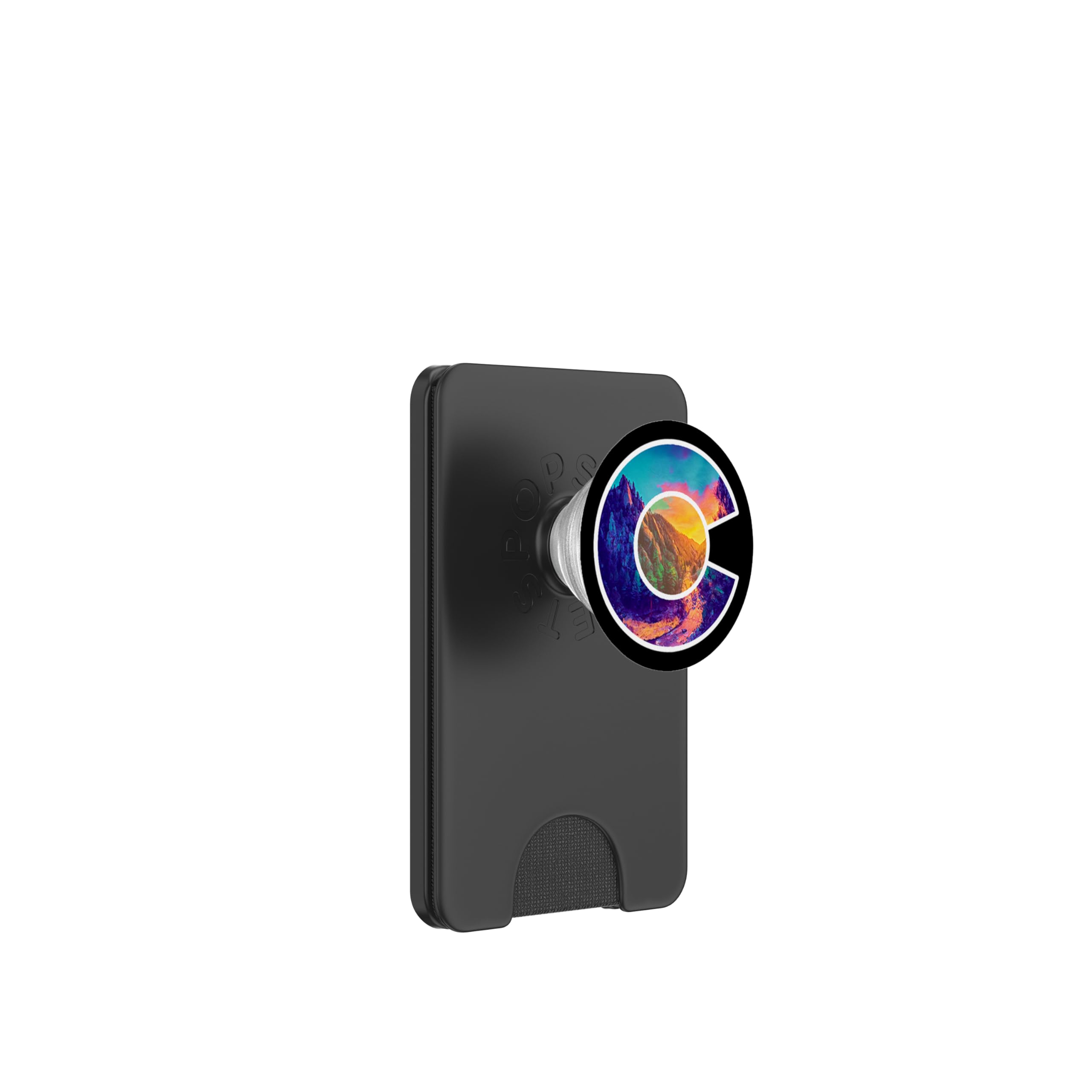 Colorado Mountain Colorado C Graphic - MountainSunset Design PopSockets PopWallet pour MagSafe