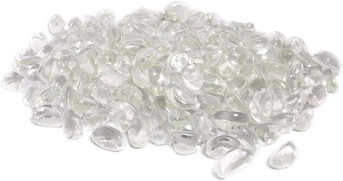 KIBOW 10-Pound Cheap Pack Fire Glass Clea Cashew Pit 1-Inch Gas Max 72% OFF