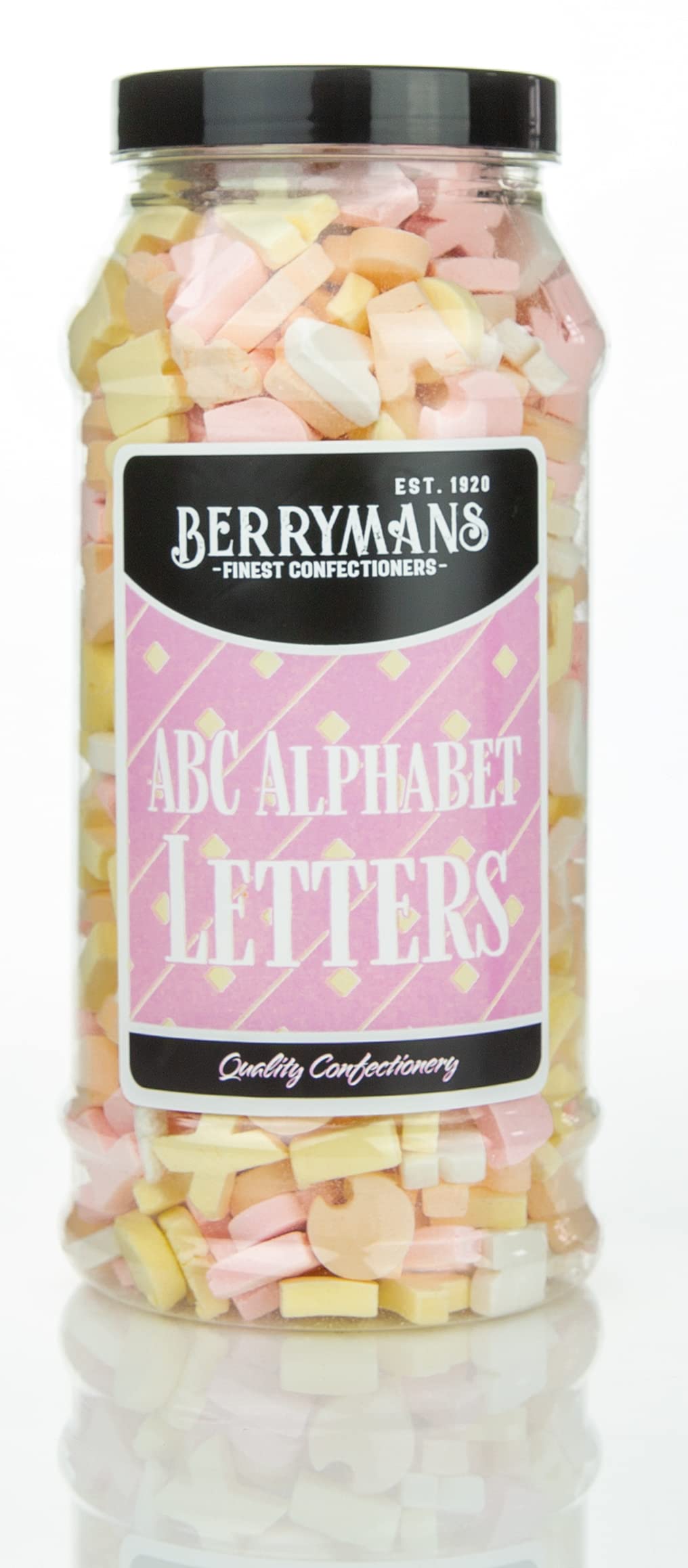 Buy Original ABC Letters Alphabet Sweets Retro Sweets Gift Jar by Berrymans Sweet Shop Classic