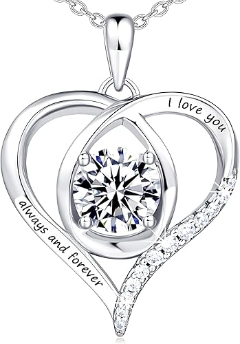 Collares para mujer, oro rosa de 18 quilates sobre plata de ley 925, collar delicado para mujer, collar con dije, joyería de plata trenzada con