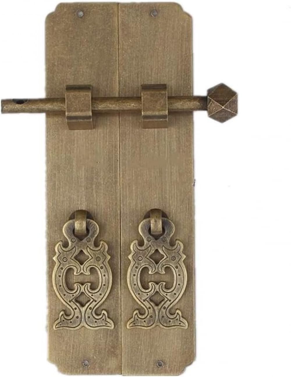 Voplivat Bronze Vintage Brass Cabinet Drawer Pulls, Door Handles Brass Furniture Decoration Multicolor 12-18Cm(,15Cm)