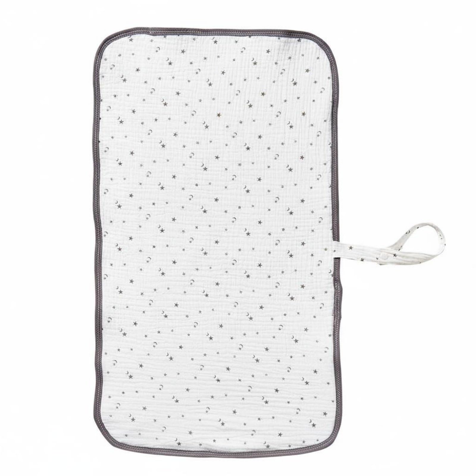 OJIVA® Highly Absorbent Waterproof Diaper Mat Skin-Friendly Cotton Baby Pee Pad Breathable Portable Diaper Mat Leak-Proof for Newborns, Infants, on-the-Go, Star|Baby | Diapering-image-44