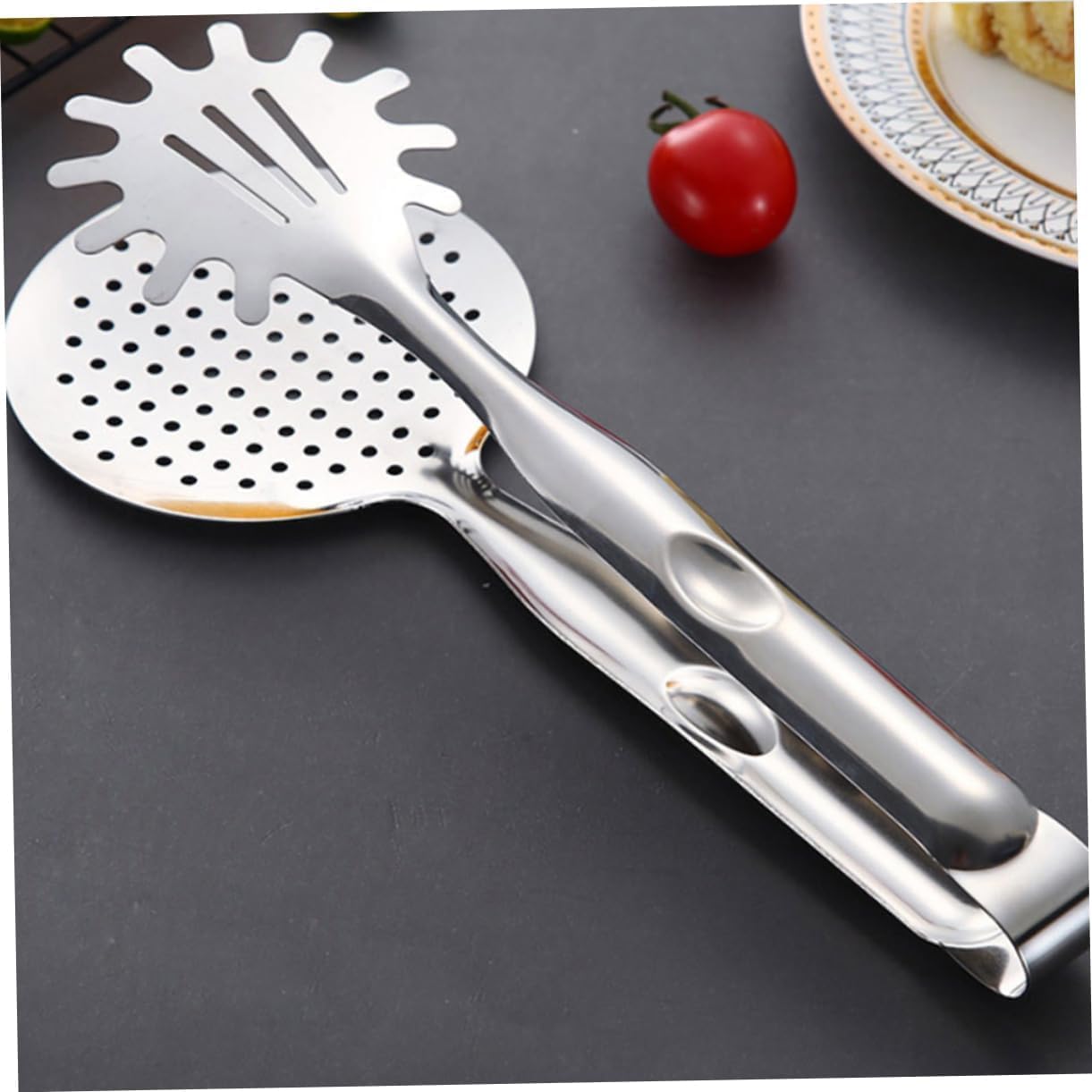 Cooking Tongs Stainless Steel Food Strainers Tong Cooking Tongs Pasta Tongs Buffet Tongs
