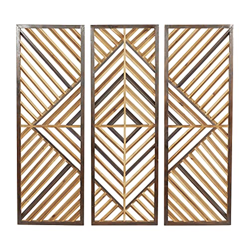 Deco 79 Slatted Wood Sculpture