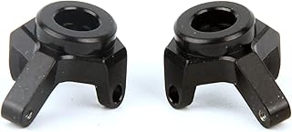 LCX Racing 1/24th RC Crawler Car CNC Machined Aluminum Steering Knuckle Set for Axial AX24 XC-1 SCX24 Deadbolt JLU C10 B-17 Gladiator Power Wagon Bronco, Upgrades Parts Accessories