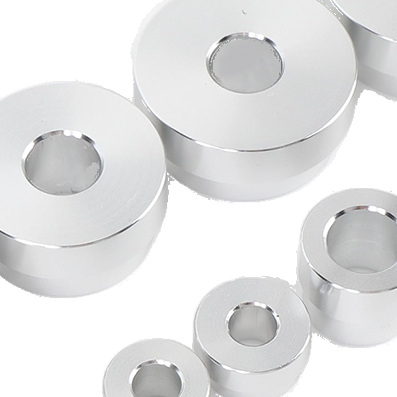 17PCS Bearing Press Kit,Aluminum Alloy Universal Bearing Race and Seal Driver Install Set with 14 Bearing Adapters