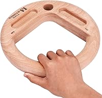 Vista 5 de TWO STONES Diapasón portátil como tablas de entrenamiento de escalada en roca con bordes y bolsillos, tabla de escalada portátil como fortalecedor