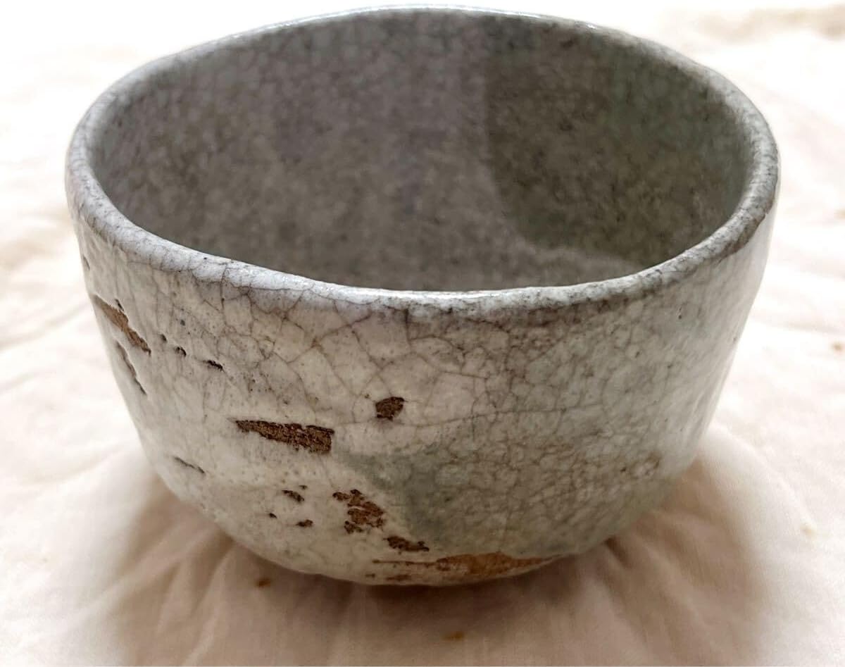 古美術高辻 - 開発文明造 赤楽茶碗 開発文七、開発文明という陶芸