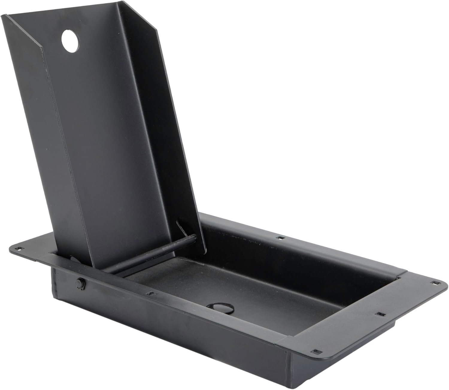Extreme Max 5001.6501 Flip-Up Recessed Flush-Mount Motorcycle Wheel Chock for Enclosed Trailers - 16"