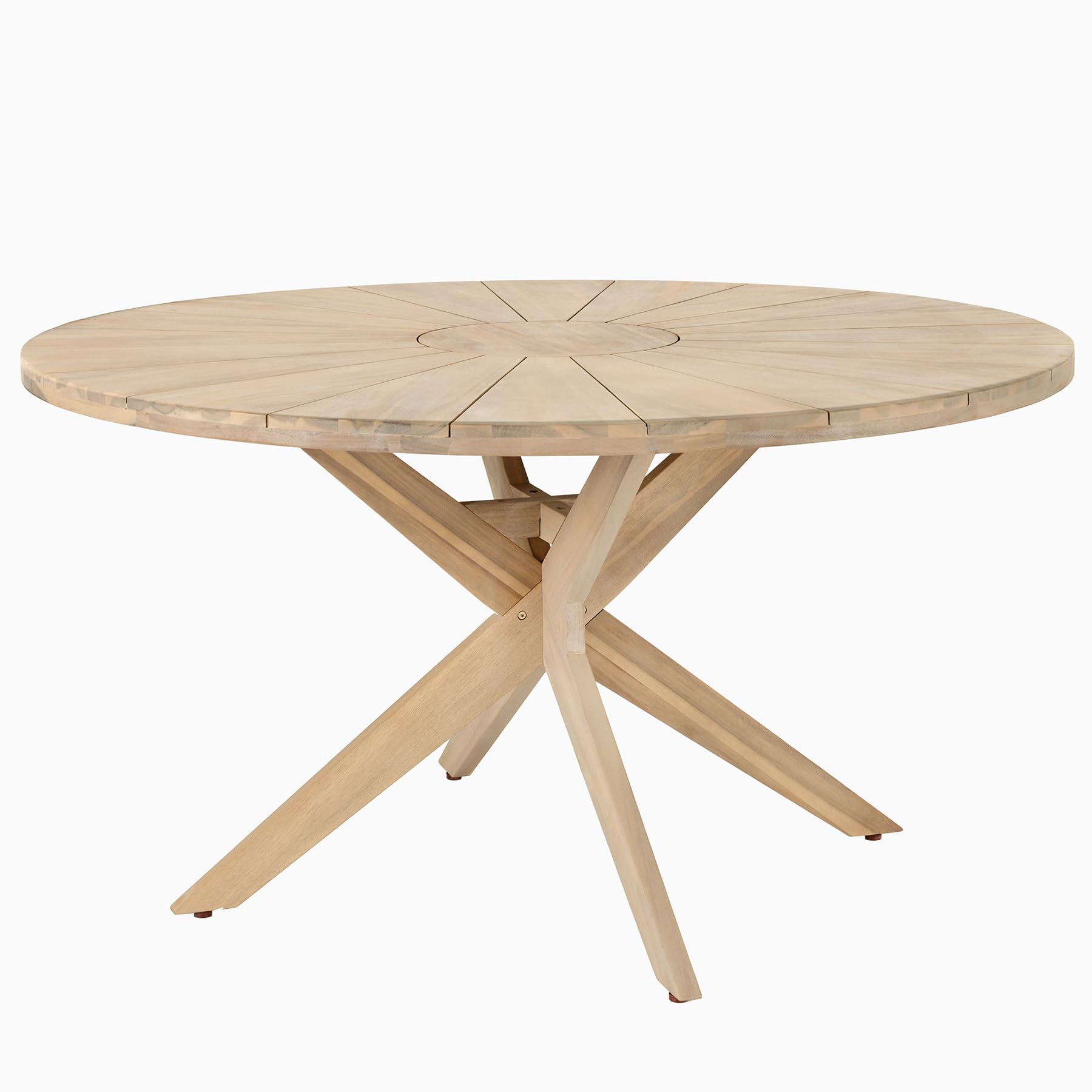 Riess Ambiente Runder Gartentisch KOPENHAGEN - 140cm - Natur Akazie