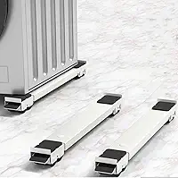 Suporte com Rodinhas para Eletrodomésticos Reforçado Ajustável