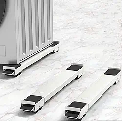 Suporte com Rodinhas para Eletrodomésticos Reforçado Ajustável