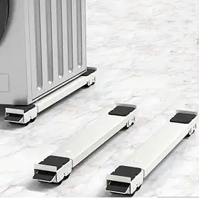 Suporte com Rodinhas para Eletrodomésticos Reforçado Ajustável