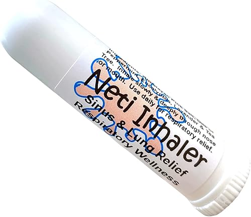 Urban ReLeaf Recipiente de alivio de aire salado NETI! Alivio rápido. Calmante sinusal y pulmón, sal del Himalaya y botánicos. Bienestar