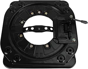 Consolle girevole per lato passeggero/conducente per T5, T6, base girevole a 360°, base girevole per sedile resistente, per roulotte, veicoli commerciali e furgoni (lato passeggero