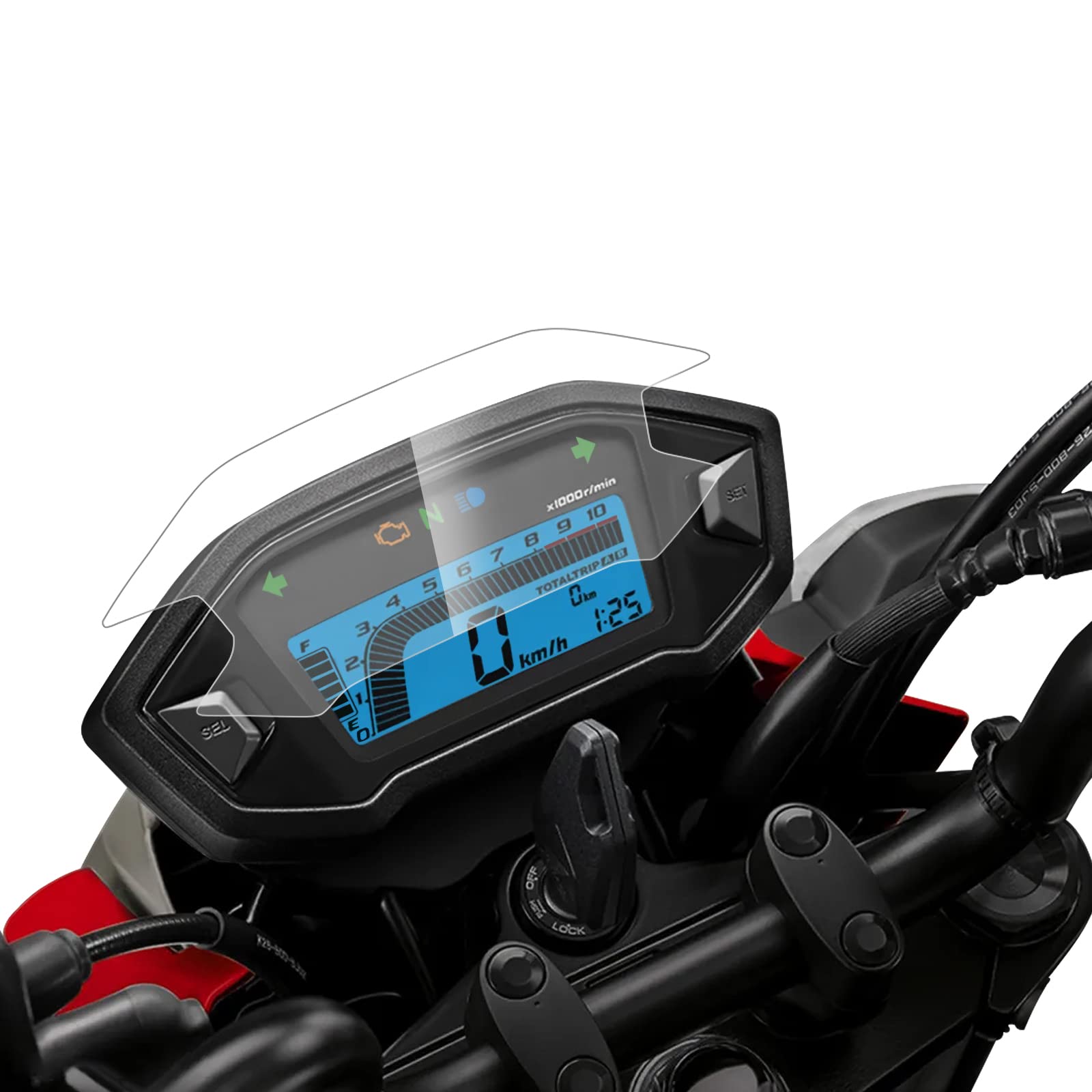 Instrument Film Dashboard Screen Protector Replacement for Honda MSX 125 Grom 2014-2020 Cluster Display Screen Protective Cover-image-20