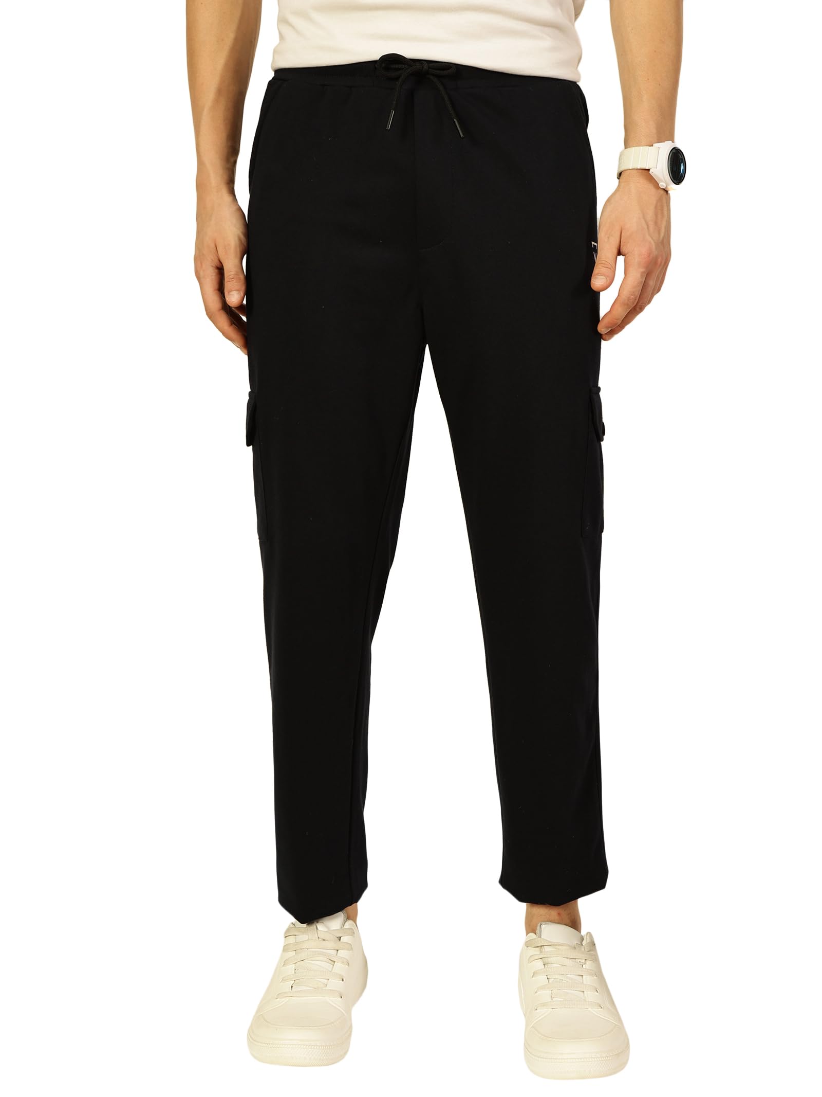thomas scott Men's | Solid | Jogger | Slim Fit | Cotton Blend | 5 Pocket | Pull On | Joggar Track Pant-picture-34