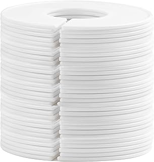 30pcs Closet Dividers Baby Clothes Organizers - Girl Boy Closet Organizers Clothes Dividers Closet Labels Closet Separators Garment Organizer Boutique Clothing Rack Dividers Hanger Dividers Hanger Markers Closet Size Dividers White