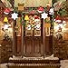 Tifeson Christmas Hanging Swirls Decorations - 36 PCS Xmas Hanging Ceiling Streamers - Snowman Snowflake Swirls for Home Indoor Outdoor Holiday Party Decor Supplies