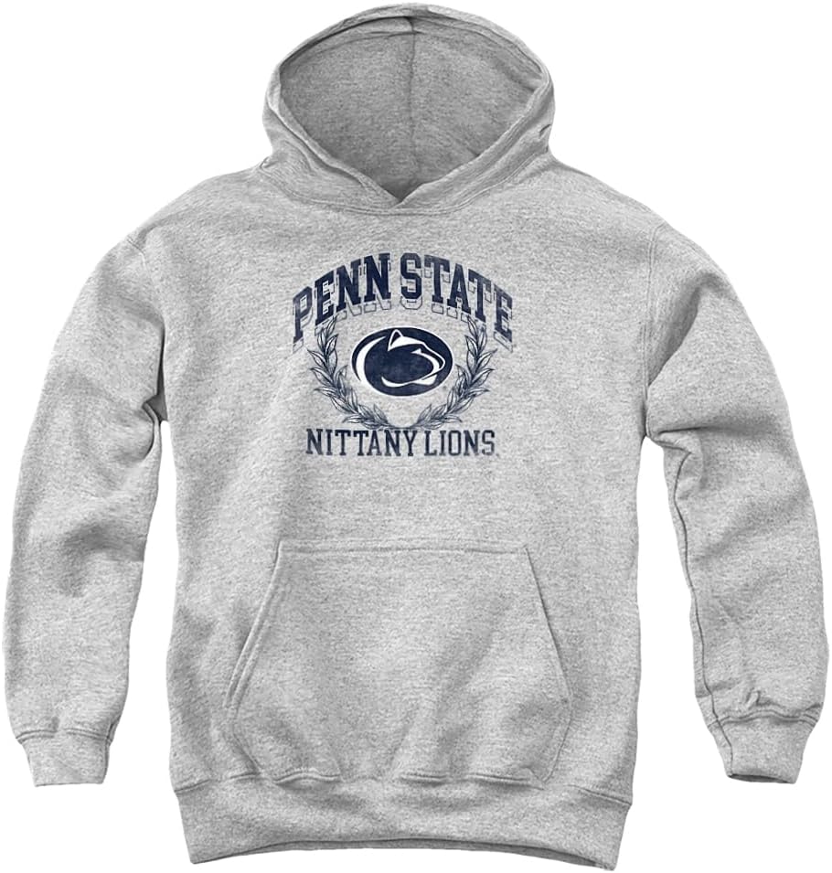 LOGOVISION Penn State Logo Laurels Youth Kids Boy/Girls Pull-Over Hoodie
