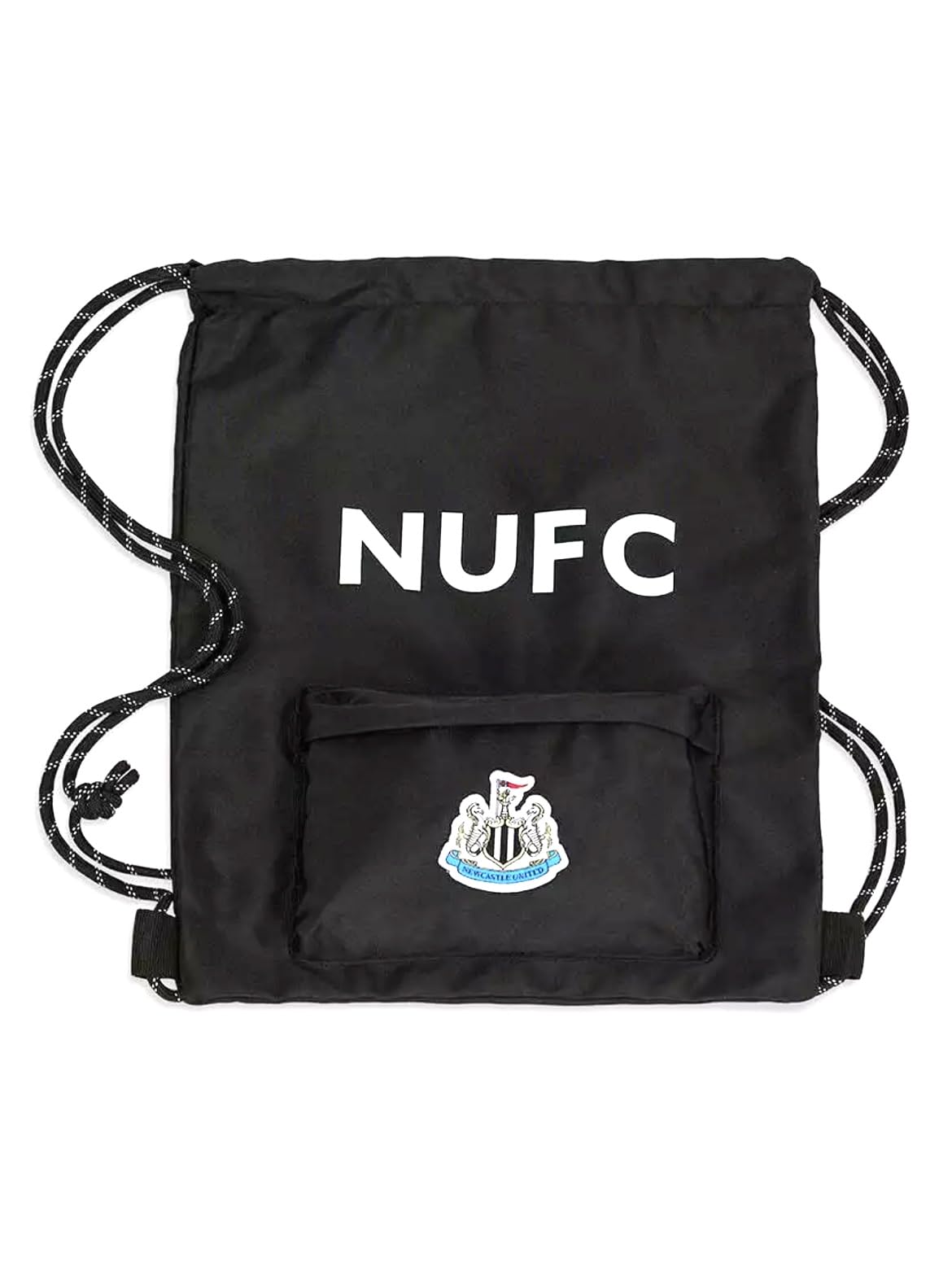 Newcastle United FC CREST GYM BAG - OFFICIAL FOOTBALL GIFT, GYM SACK, BAG, NUFC