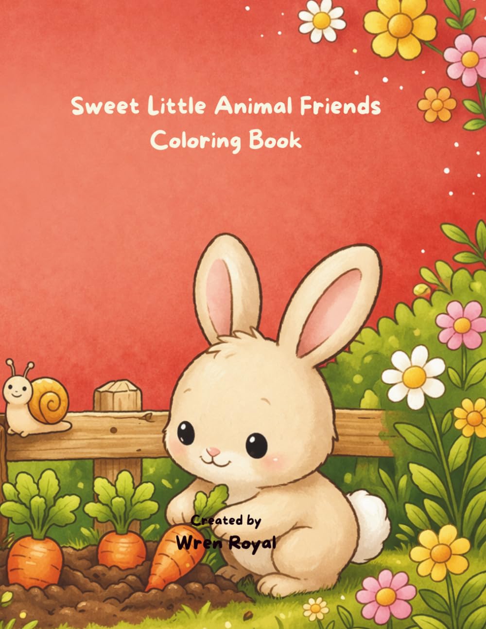 Sweet Little Animal Friends: Coloring Book