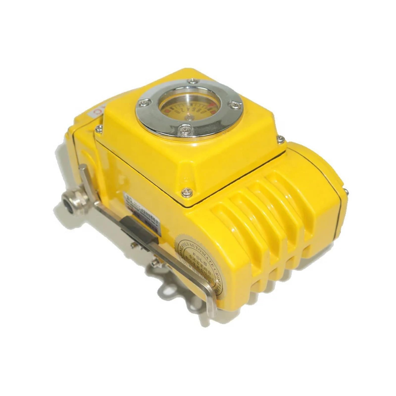 4-calowy port DN100 V elektryczny zawór kulowy z napędem napędzanym napędem